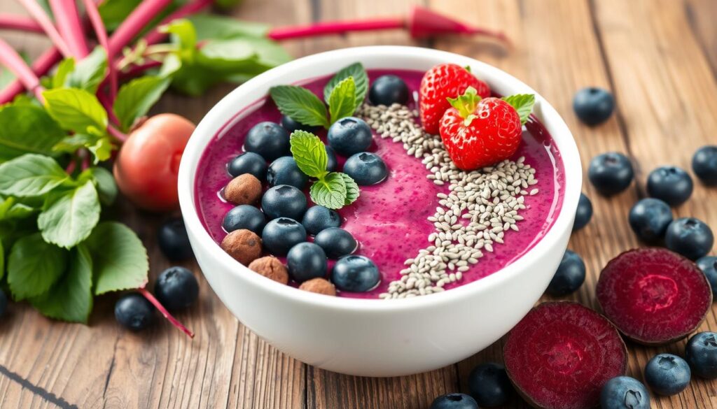 Batido de Arándano y Remolacha