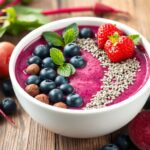 Batido de Arándano y Remolacha