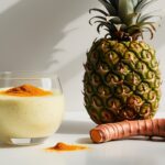 Batido de Piña y Cúrcuma: Poderoso jugo que Combate la Inflamación