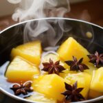 infusión de piña y anís de estrella