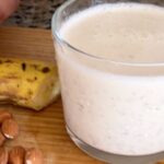 Potencia tu cerebro con este batido de almendras y plátano